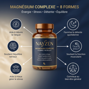 Magnesium Complex – 8 formes essentielles | Haute absorption
